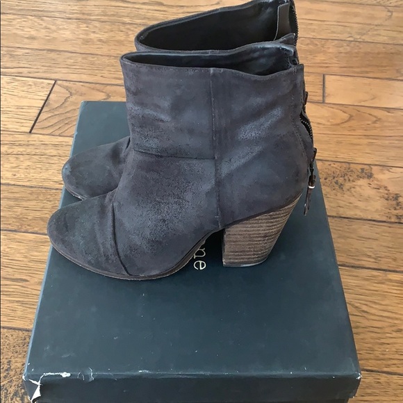 Rag & Bone Newbury boot distressed asphalt color - Picture 2 of 6